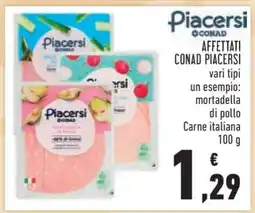 Conad AFFETTATI CONAD PIACERSI offerta