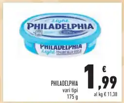 Conad Philadelphia offerta