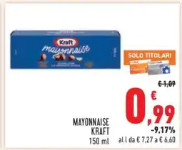 Conad Mayonnaise Kraft offerta