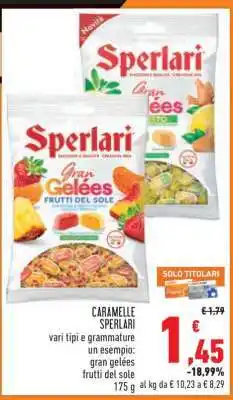 Conad Caramelle Sperlari offerta