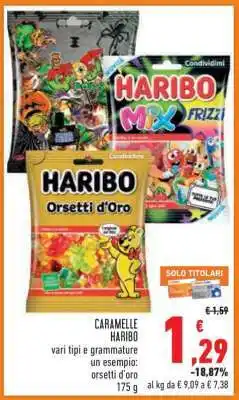 Conad Caramelle Haribo offerta