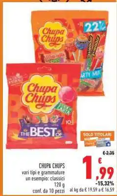 Conad Chupa Chups offerta
