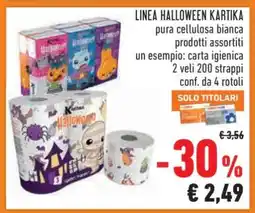 Conad LINEA HALLOWEEN KARTIKA offerta