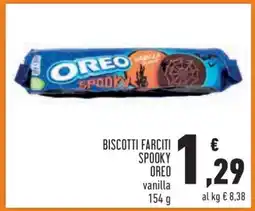 Conad BISCOTTI FARCITI SPOOKY OREO offerta