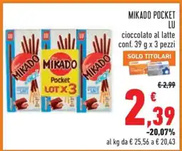 Conad MIKADO POCKET LU offerta