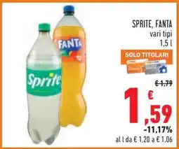 Conad SPRITE/FANTA offerta