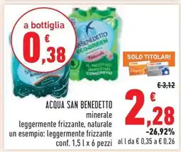 Conad ACQUA SAN BENEDETTO offerta