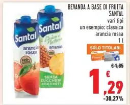 Conad BEVANDA A BASE DI FRUTTA SANTAL offerta