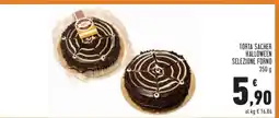 Conad TORTA SACHER HALLOWEEN SELEZIONE FORNO offerta