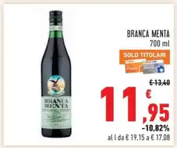 Conad BRANCA MENTA offerta