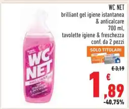 Conad WC NET offerta