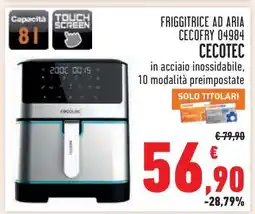 Conad FRIGGITRICE AD ARIA CECOTEC 04984 offerta