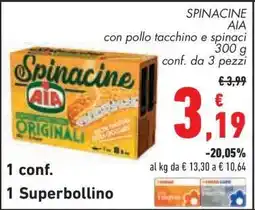 Conad Spinacine Aia offerta