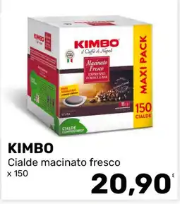 Iper Tosano Kimbo Cialde macinato fresco offerta