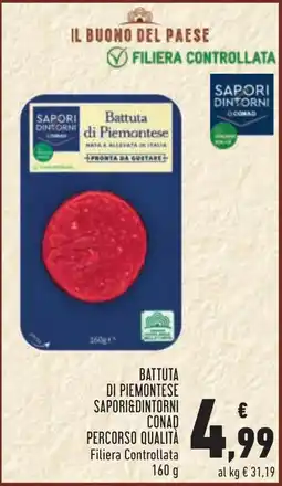 Conad Battuta di Piemontese Sapori&Dintorni offerta