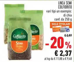 Conad Semi di chia Colfiorito offerta