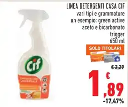 Conad Detergente universale Cif offerta