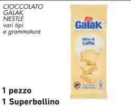 Conad Cioccolato Galak offerta