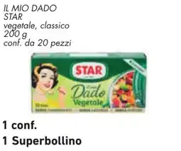 Conad Il mio dado Star vegetale classico offerta