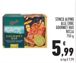 Conad Stinco alpino alle erbe gourmet hax recla offerta