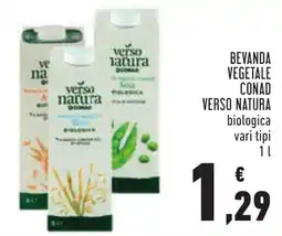 Conad Beveranda vegetale Conad Verso Natura biologica offerta