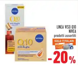 Conad Linea viso Q10 Nivea offerta