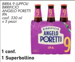 Conad Birra 9 luppoli Angelo Poretti offerta
