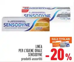 Conad Linea per l'igiene orale Sensodyne offerta