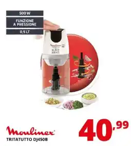 Comet Moulinex Tritatutto DJ450B offerta