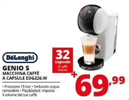 Comet DeLonghi Genio S macchina caffè a capsule offerta