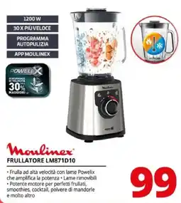 Comet Moulinex frullatore lm871d10 offerta