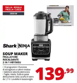 Comet Shark Ninja Soup Maker Frullatore Riscaldante 2 in 1 offerta
