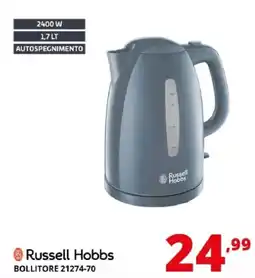 Comet Russell Hobbs bollitore offerta