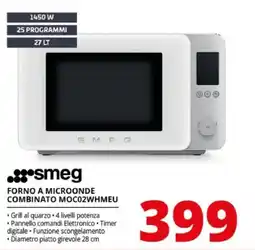 Comet Forno a microonde combinato Smeg offerta