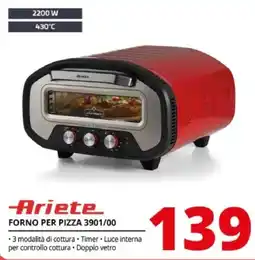 Comet Ariete forno per pizza 3901/00 offerta