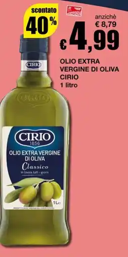 Sì con te Supermercati Olio extra vergine di oliva Cirio Classico offerta