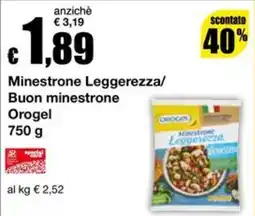 Sì con te Supermercati Minestrone Leggerezza Orogel offerta