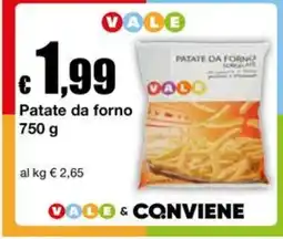 Sì con te Supermercati Patate da forno Vale offerta