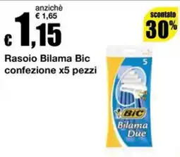 Sì con te Supermercati Rasoio Bilama Bic offerta