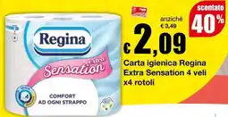 Sì con te Supermercati Carta igienica Regina Extra Sensation offerta