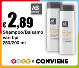 Sì con te Supermercati Shampoo/Balsamo AB offerta