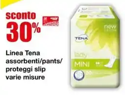 Sì con te Supermercati Linea Tena assorbenti/pants/proteggi slip offerta