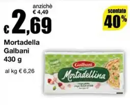 Sì con te Supermercati Mortadella Galbani offerta