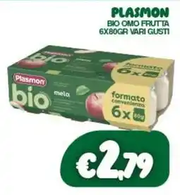 Franzy's Plasmon bio mela offerta