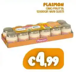 Franzy's Plasmon omo frutta offerta