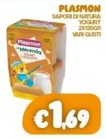 Plasmon la Merenda yogurt e biscotto