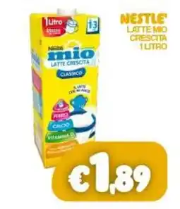 Franzy's Nestle mio latte crescita classico offerta