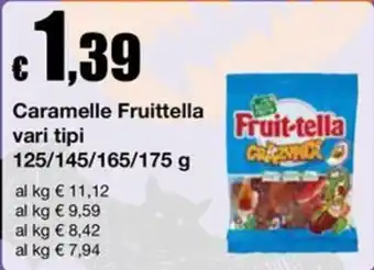 Caramelle Fruit-tella