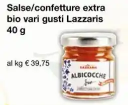 Sì con te Supermercati Salse/confettura extra bio vari gusti Lazzaris offerta