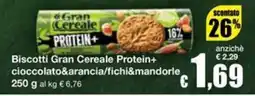 Sì con te Supermercati Biscotti Gran Cereale Protein+ offerta